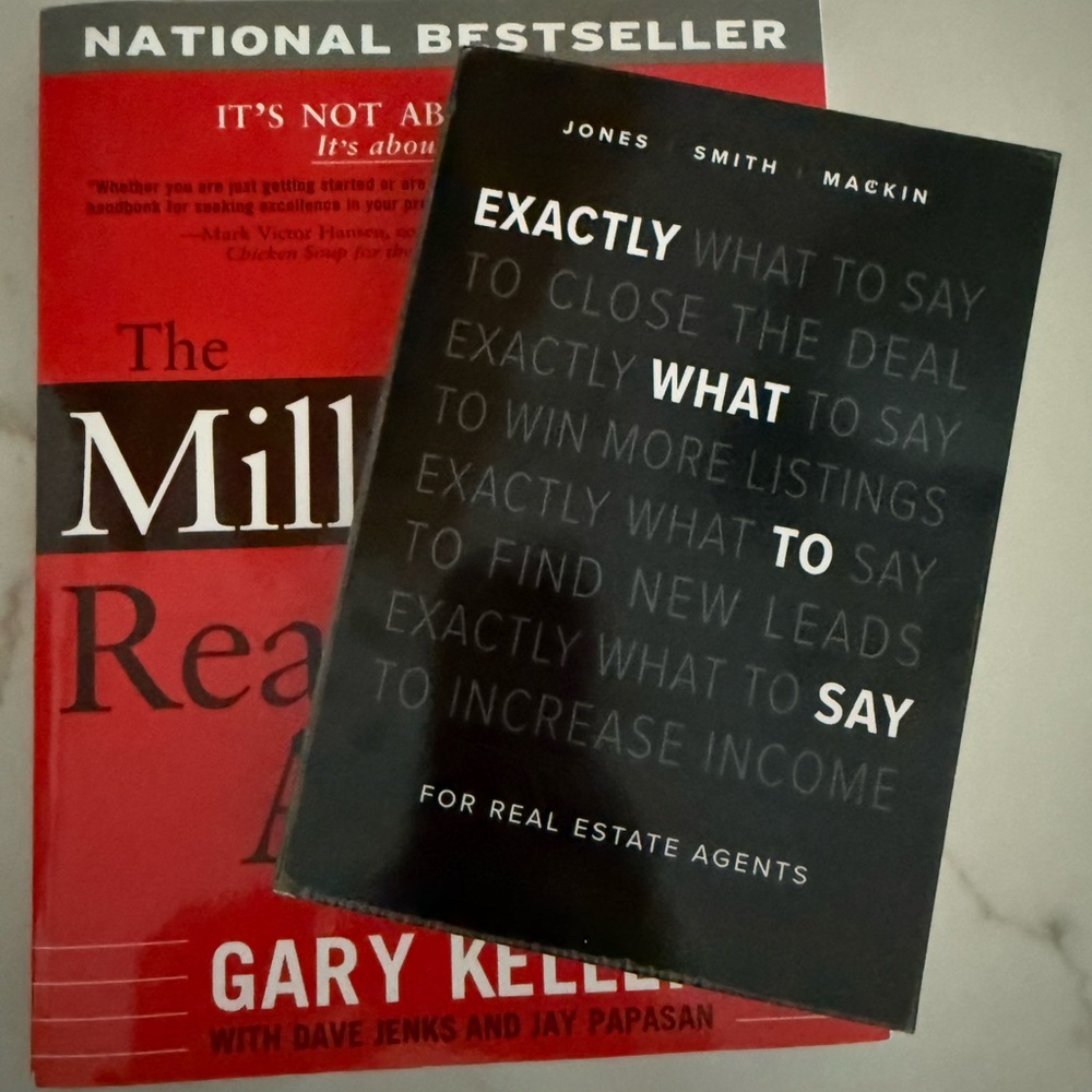 New Real Estate Book Bundle.  2 Paperback best sellers.